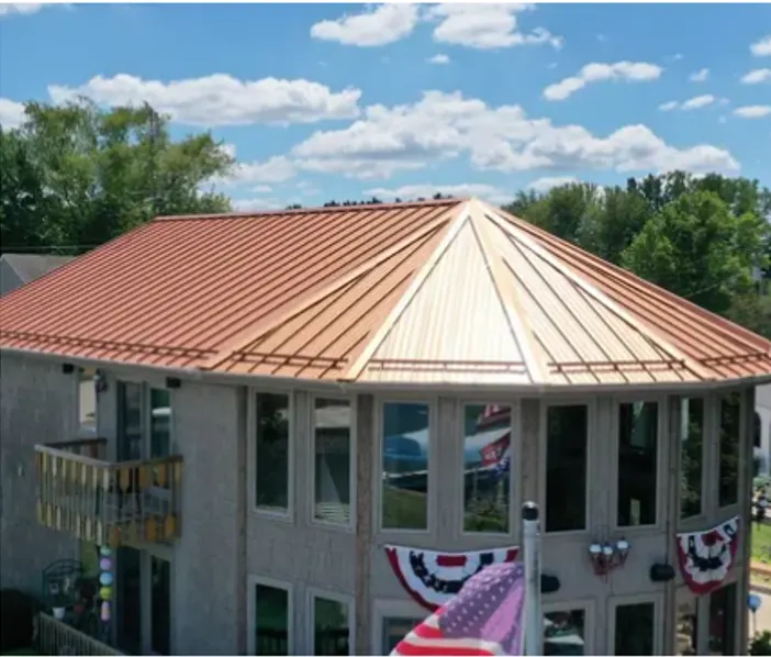 Commercial roof inspection documented in Crooked Stick